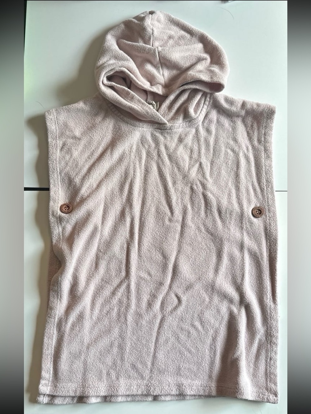 Kyte Baby Blush Pink Swim Poncho Cover Up 1-2T
